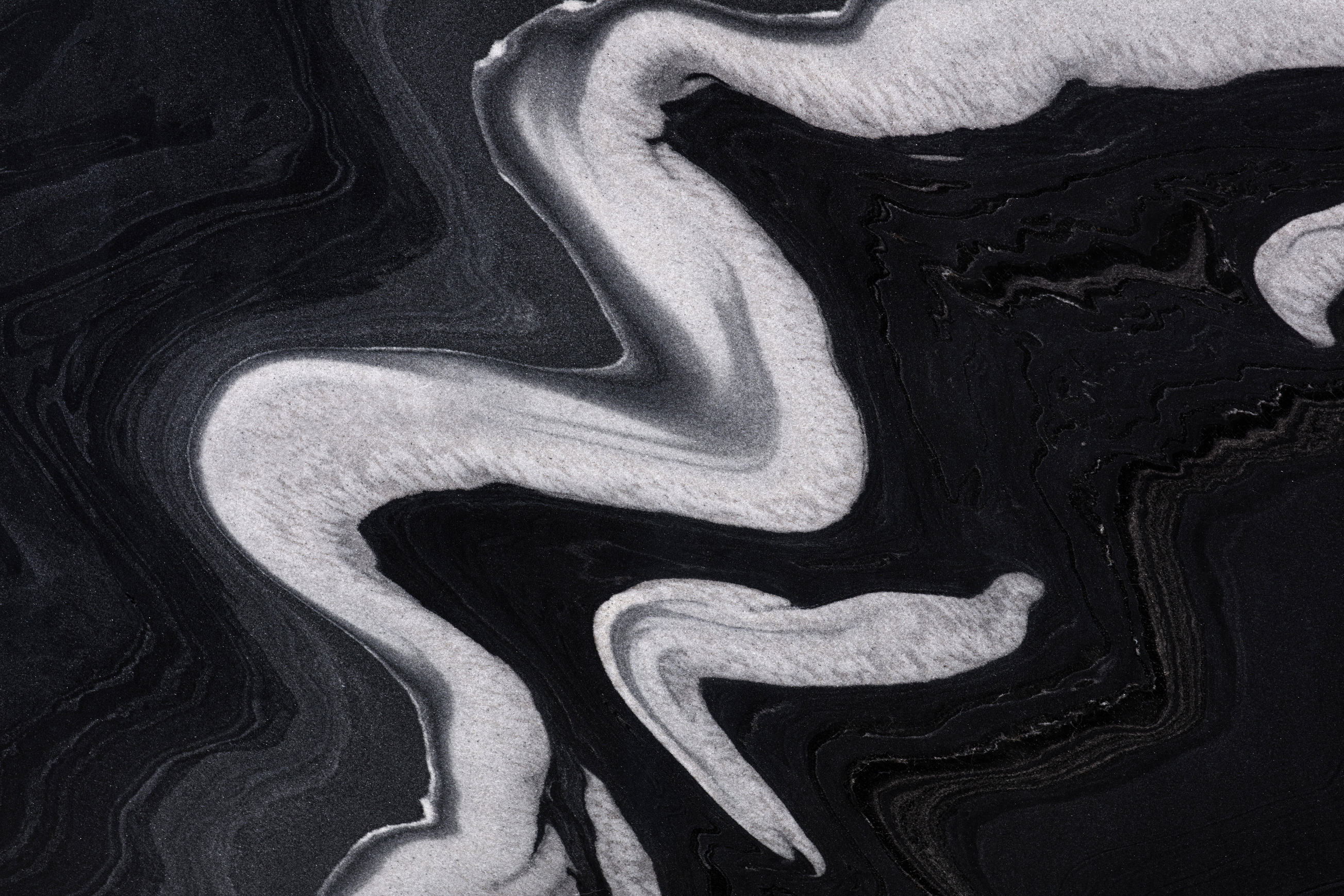 Natural Exotic Black Marble Background